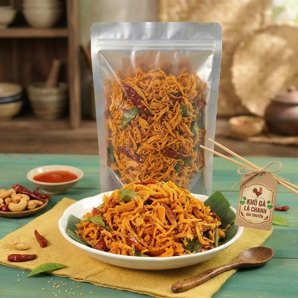 Khô gà và Cơm cháy